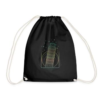 Pise - Sac de sport léger - noir - Devant