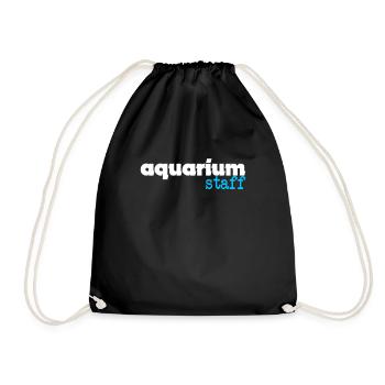 drôle de cadeau d'aquarium d'aquarium d'aquarium - Sac de sport léger - noir - Devant