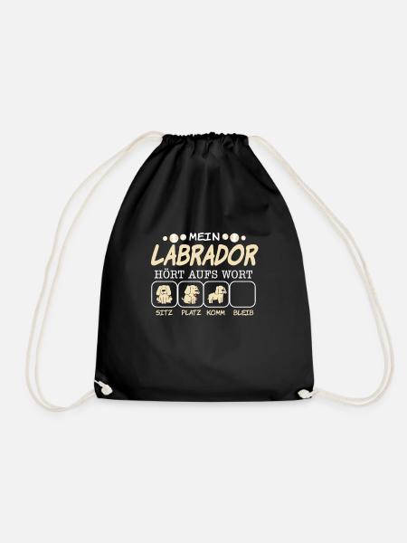 Labrador - Turnbeutel - Schwarz