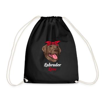 Labrador - Sac de sport léger - noir - Devant