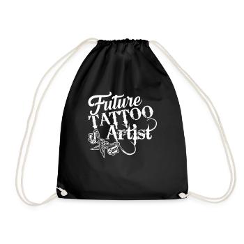 Tatoueur Futur Tatoueur Chemises - Sac de sport léger - noir - Devant