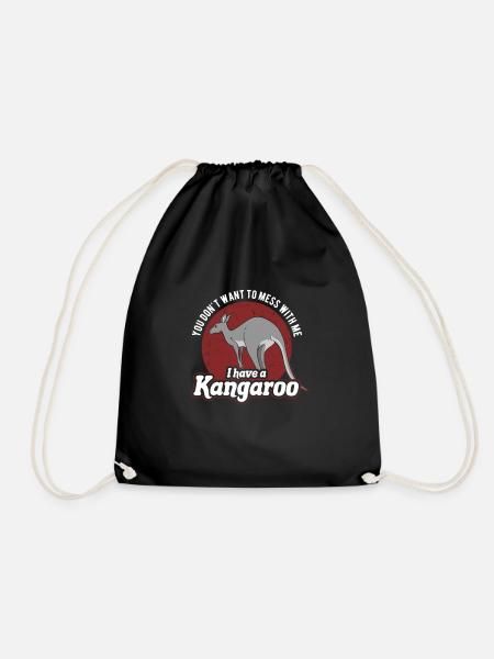 kangourou - Sac de sport léger - noir