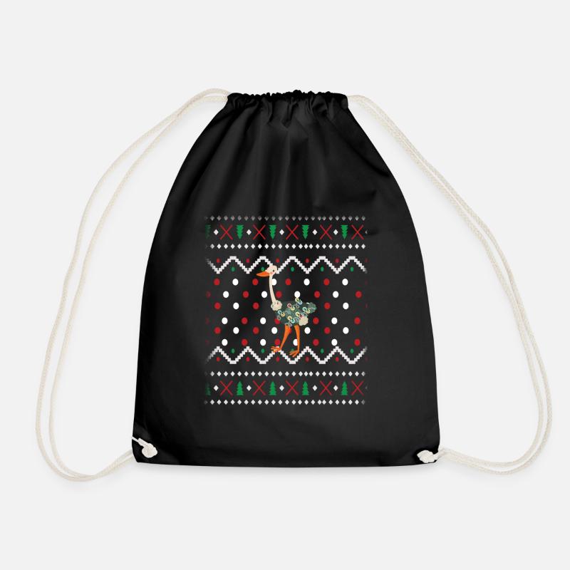 Ugly Christmas - Turnbeutel - Schwarz