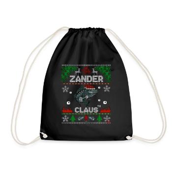 Zander Claus ® La tenue de Noël originale! - Sac de sport léger - noir - Devant