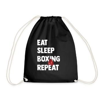 Boxe Arts Martiaux Punch Gants de Boxe Sparring - Sac de sport léger - noir - Devant