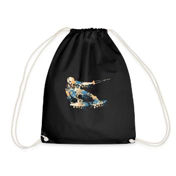 Splash de wakeboard - Sac de sport léger - noir - Devant