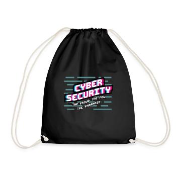 Cadeau pour programmeur hacker. Pirate drôle - Sac de sport léger - noir - Devant