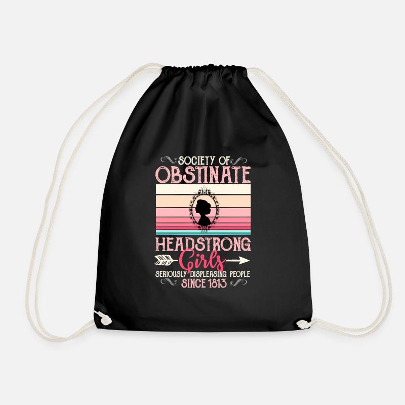 Obstinate Headstrong Girls - Turnbeutel - Schwarz