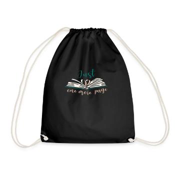 Bookworms & Bookworm Book Gift - Sac de sport léger - noir - Devant