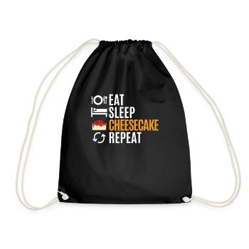 cheesecake - Sac de sport léger - noir - Devant