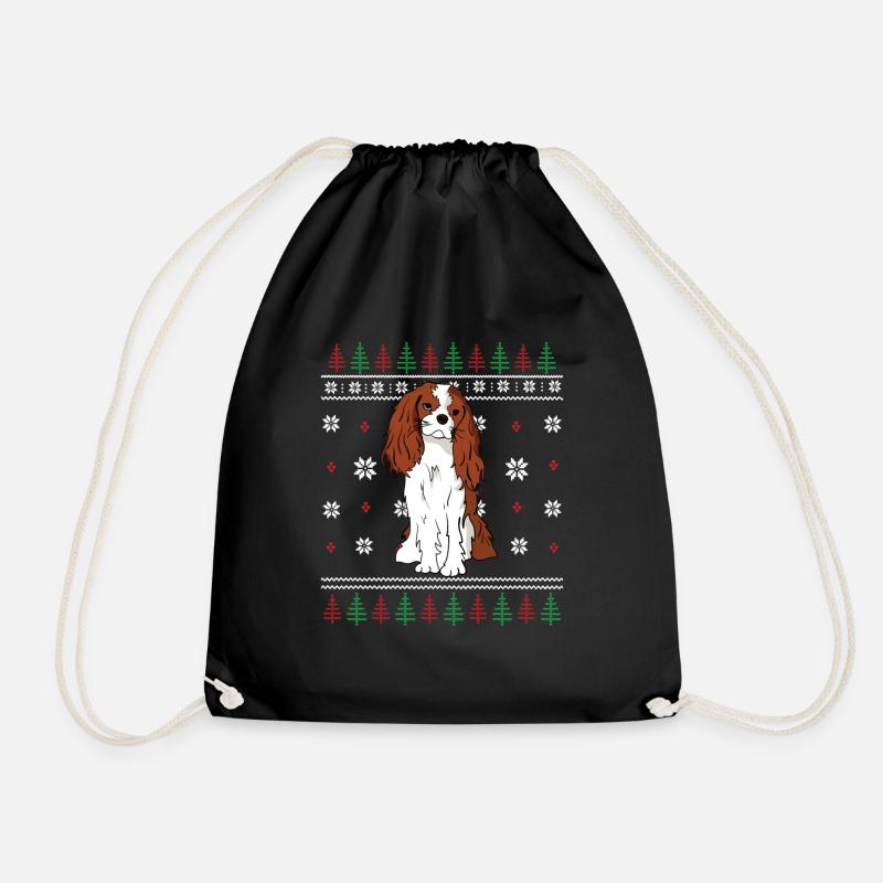 Cavalier King Charles Spaniel - Turnbeutel - Schwarz