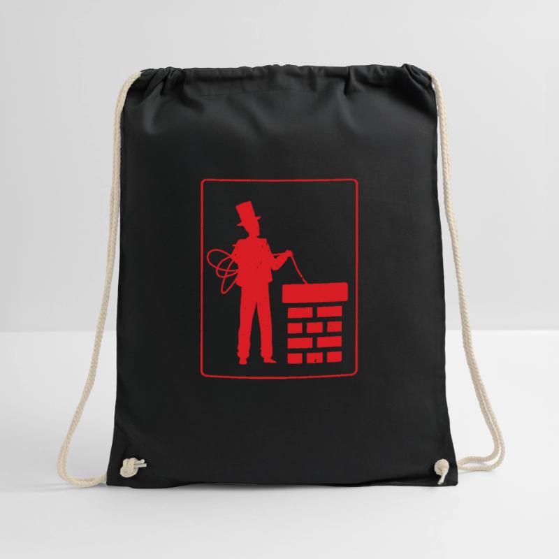 Schonsteinfeger chimney sweeper gift idea Drawstring Bag