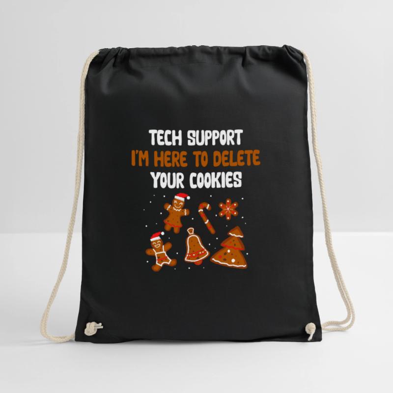 Support technique Noël biscuits IT Sac de sport léger