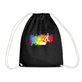 Freestyle Scoot 2 Street Skatepark - Drawstring Bag - black - Front