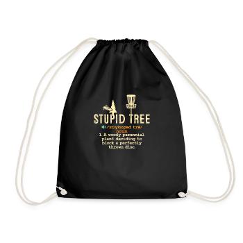 Disc Golf Stupid Tree Ultimate Frolf Frisbee - Sac de sport léger - noir - Devant