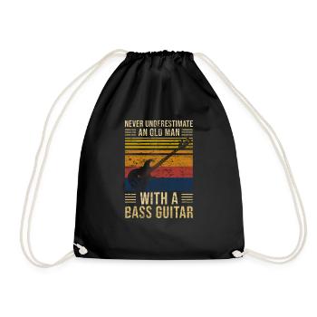 Basse sous-estimation Old Man - Sac de sport léger - noir - Devant