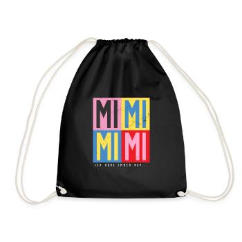 J'entends toujours seulement ... mimimi - Sac de sport léger - noir - Devant