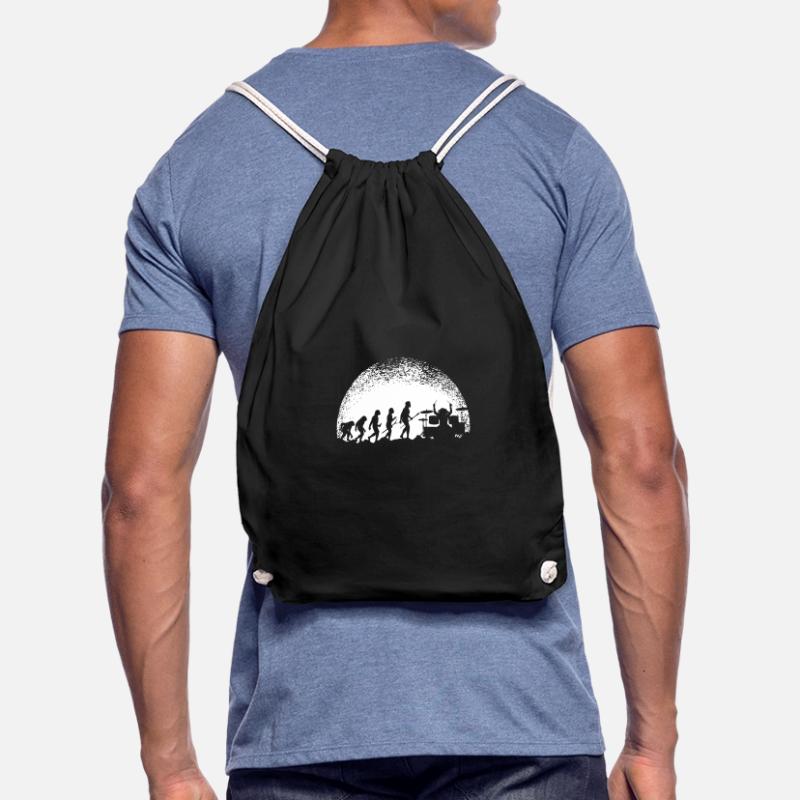 Drummers Evolution Moon... Drummer Drawstring Bag