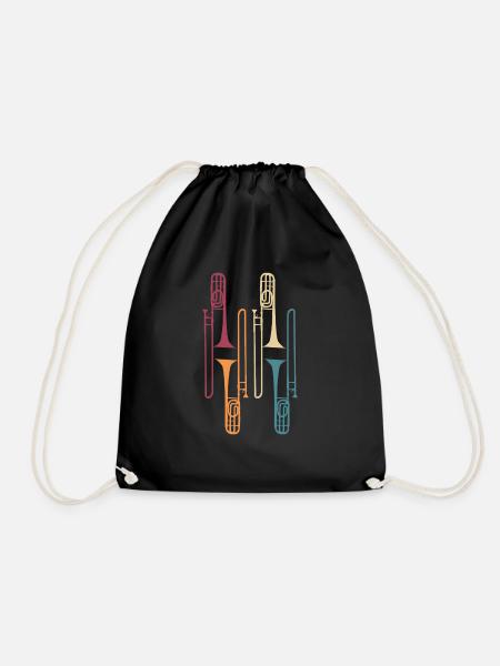 Instrument de trombone - Sac de sport léger - noir