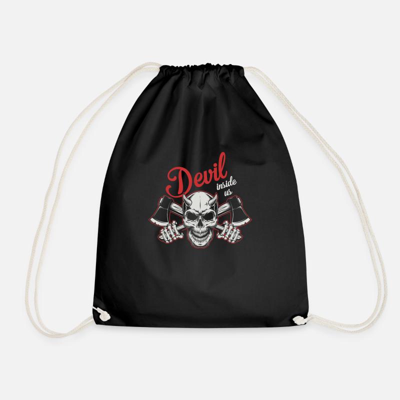 diable - Sac de sport léger - noir