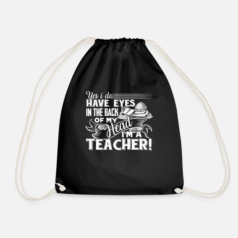Lehrer Ich bin ein Lehrer - Turnbeutel - Schwarz