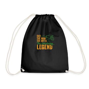 Jardinier Hobby Jardinier Idée cadeau drôle - Sac de sport léger - noir - Devant