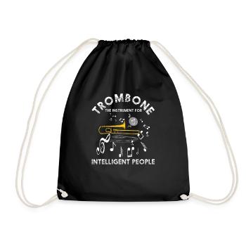 Posaune Orchester - Turnbeutel - Schwarz - Vorne