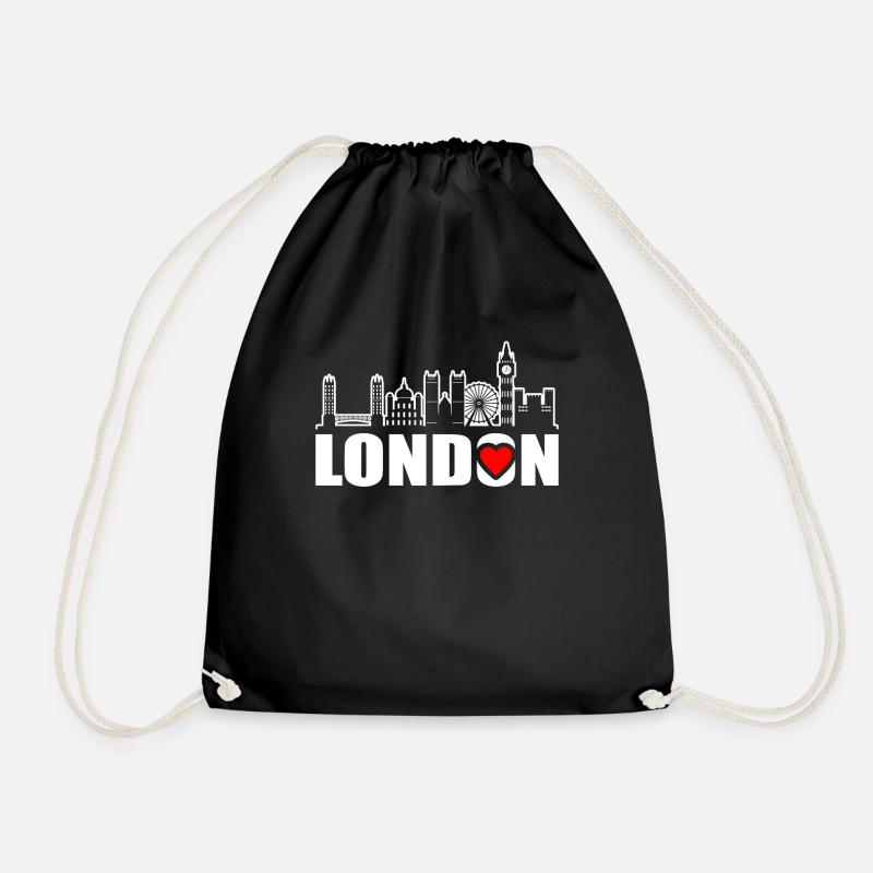 Londres - Sac de sport léger - noir