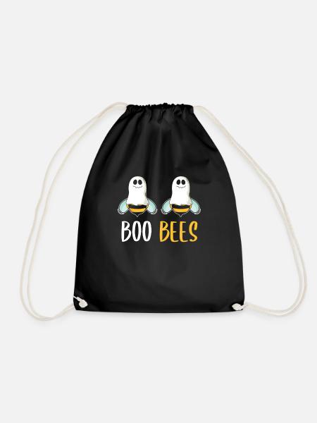 Boo Bees Geister Bienen - Turnbeutel - Schwarz
