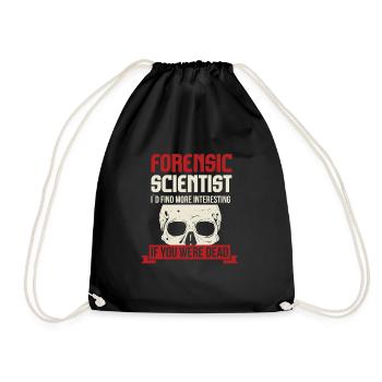 L'identification du scientifique légiste vous trouve plus intéressante - Sac de sport léger - noir - Devant