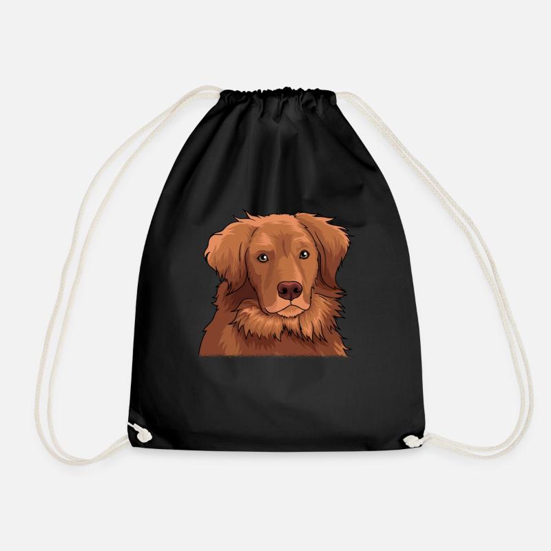 Nova Scotia Duck Tolling Retriever Hund - Turnbeutel - Schwarz