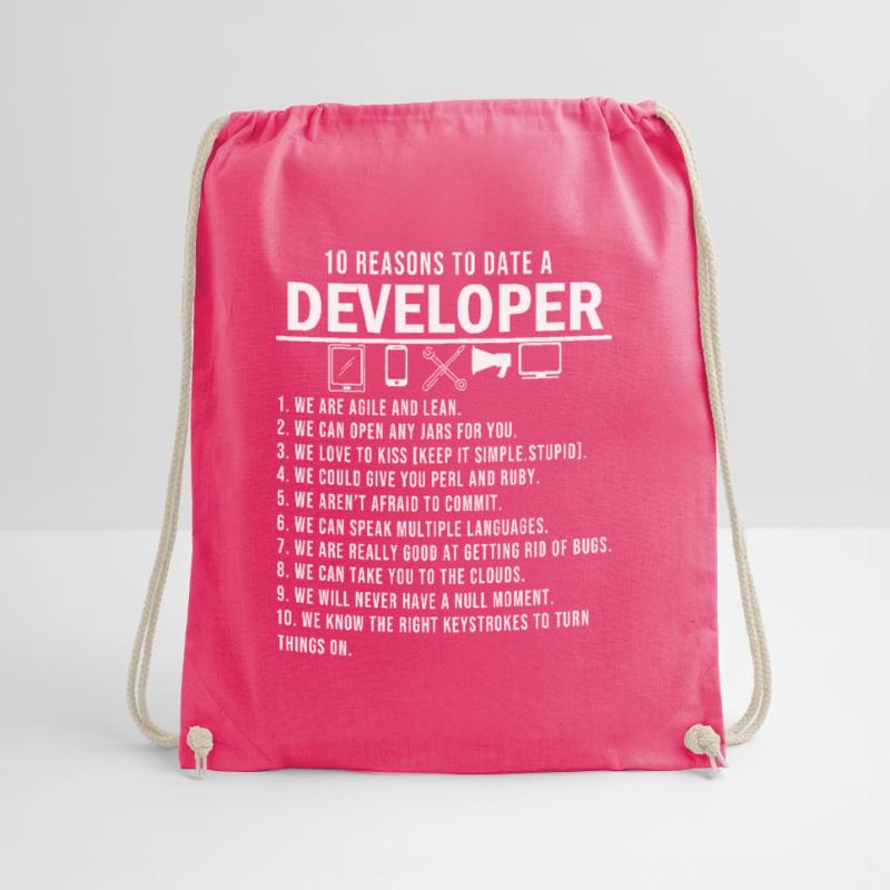 Softwareentwickler Programmier Programmieren Turnbeutel