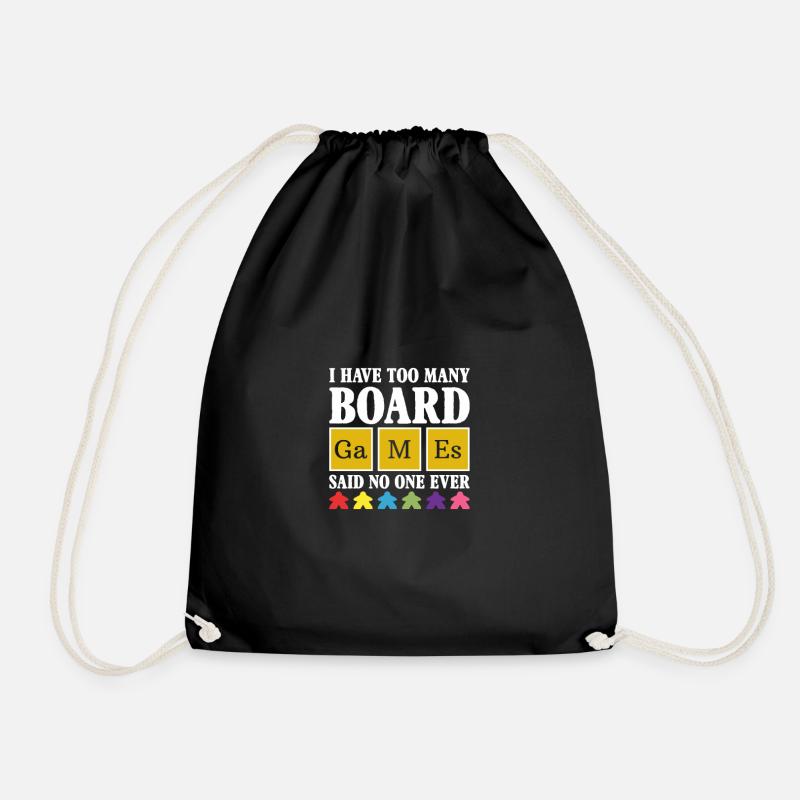 Jeux de société - Sac de sport léger - noir