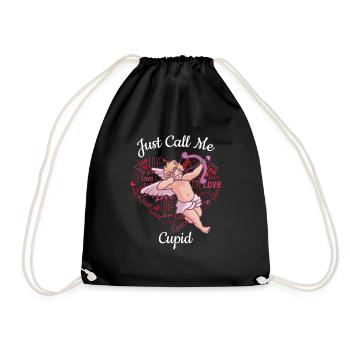 Appelez-moi juste Cupidon - Sac de sport léger - noir - Devant