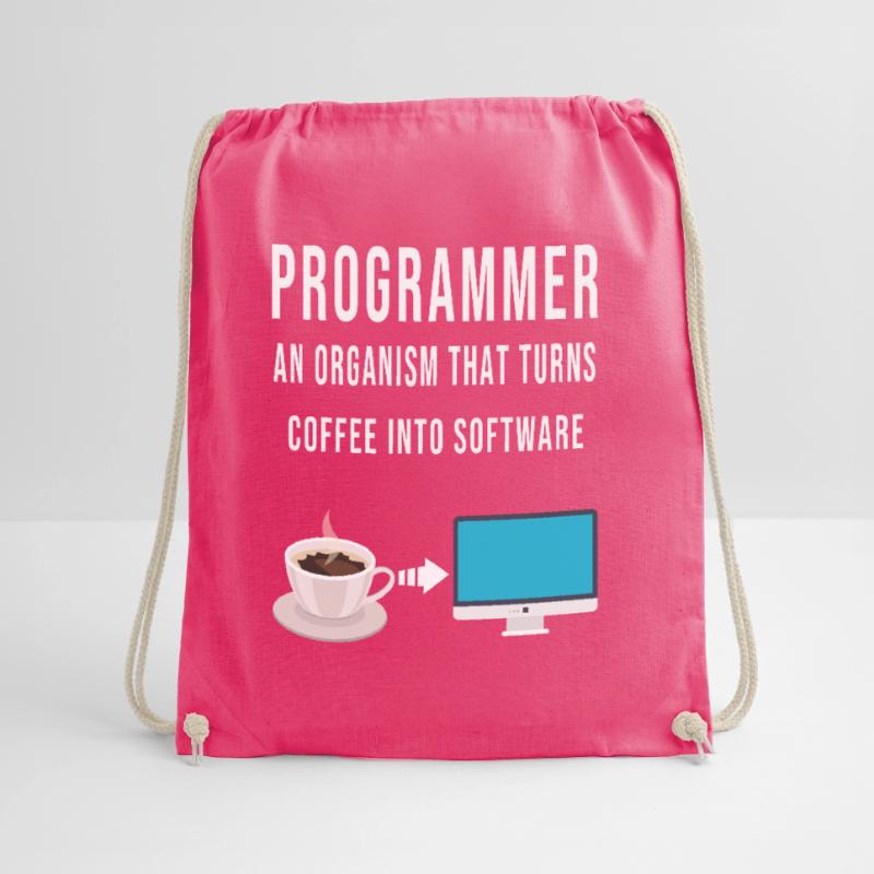 Programmer Code Computer Software Developer Drawstring Bag
