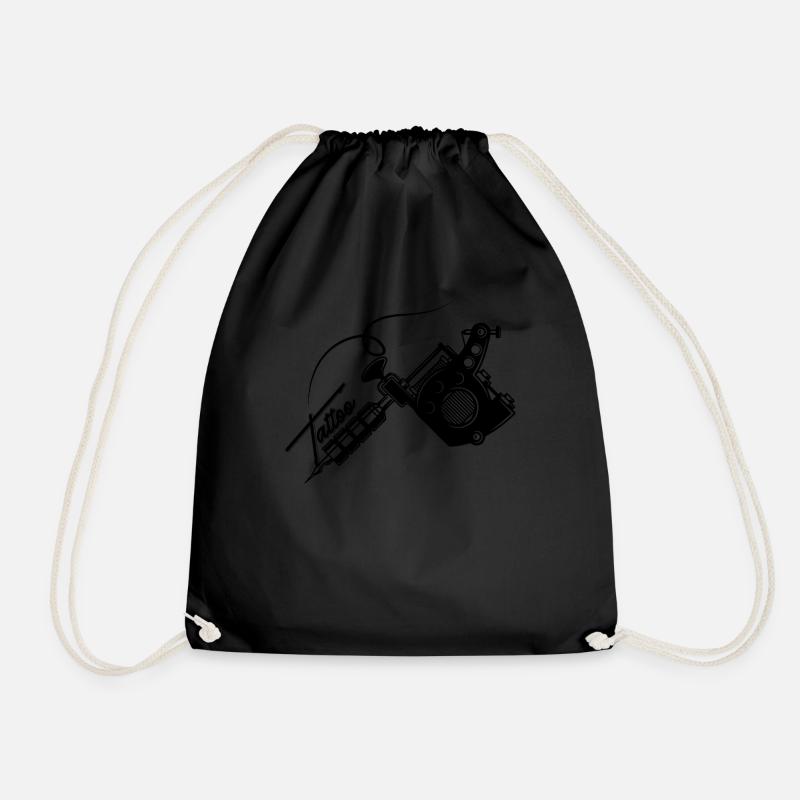 Tatouage tatoué - Sac de sport léger - noir