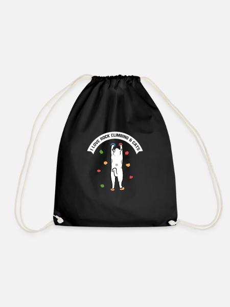 Grimpant chat escalade escalades chats chat - Sac de sport léger - noir