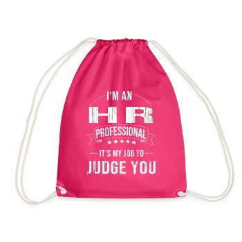 Responsable RH Emploi personnel Travail Ressources humaines - Sac de sport léger - fuchsia - Devant
