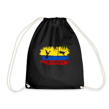 Colombie - Sac de sport léger - noir - Devant