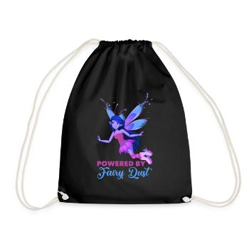 Conte de fées elfe - Sac de sport léger - noir - Devant