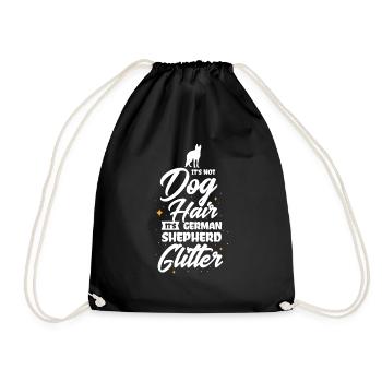 Schäferhund Design für einen Hundebesitzer - Turnbeutel - Schwarz - Vorne