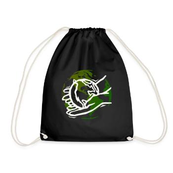 Earth day - we have it in our hand - Sac de sport léger - noir - Devant
