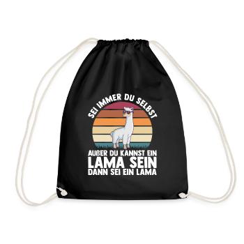 Lama - Sac de sport léger - noir - Devant