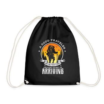 Backpacking Design pour un routard - Sac de sport léger - noir - Devant