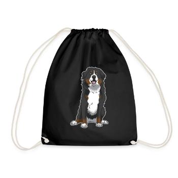 Berner Sennenhund Geschenk - Sac de sport léger - noir - Devant