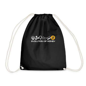 Bitcoin Evolution of Money Bitcoin Crypto BTC - Sac de sport léger - noir - Devant