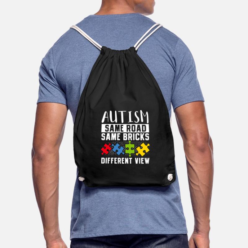 Autism Same Road Same Bricks Sac de sport léger