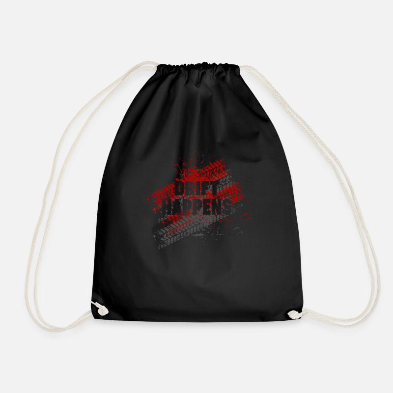 Drift Motorsport Auto Car Drift Drifting Fan - Turnbeutel - Schwarz