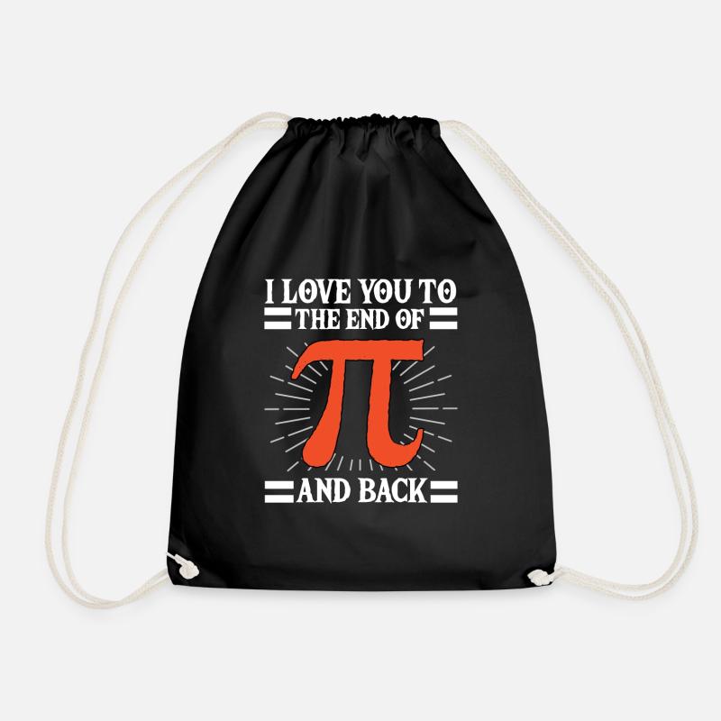 Pi Day Lehrer Pi Zahl Mathematik - Turnbeutel - Schwarz