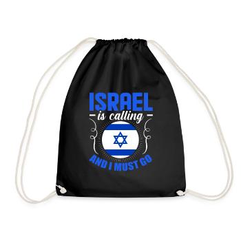 Israël - Sac de sport léger - noir - Devant